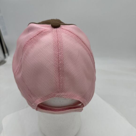 Womens Cowgirl Cap Cadet Rhinestone Cross Wings Pink Cowgirl Hardware Christian - Picture 5 of 9